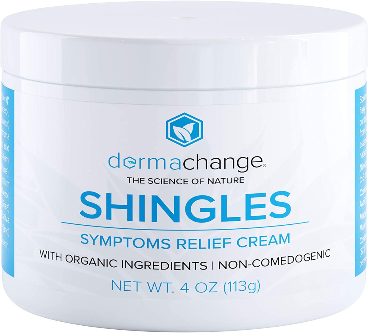 Natural Shingles Treatment and Relief Cream - with Manuka Honey - Shingle Nerve Pain Ointment - Natural Moisturizer for Face and Body - Stops Shingle Breakouts, Burning, Scar, Itchy Dry Skin (8oz)