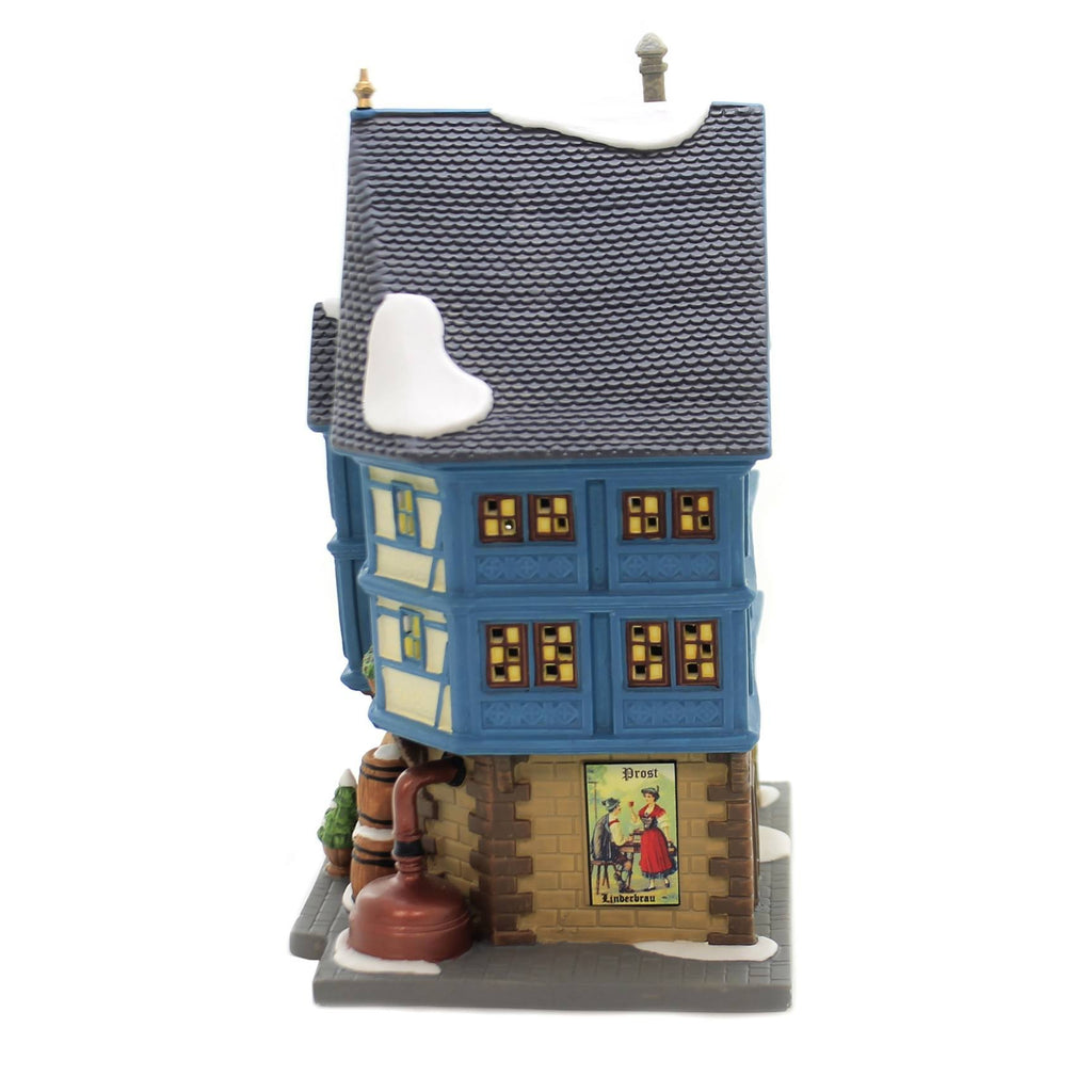 Department 56 Alpine Village Linderbrau Beer Hall - Boxed
