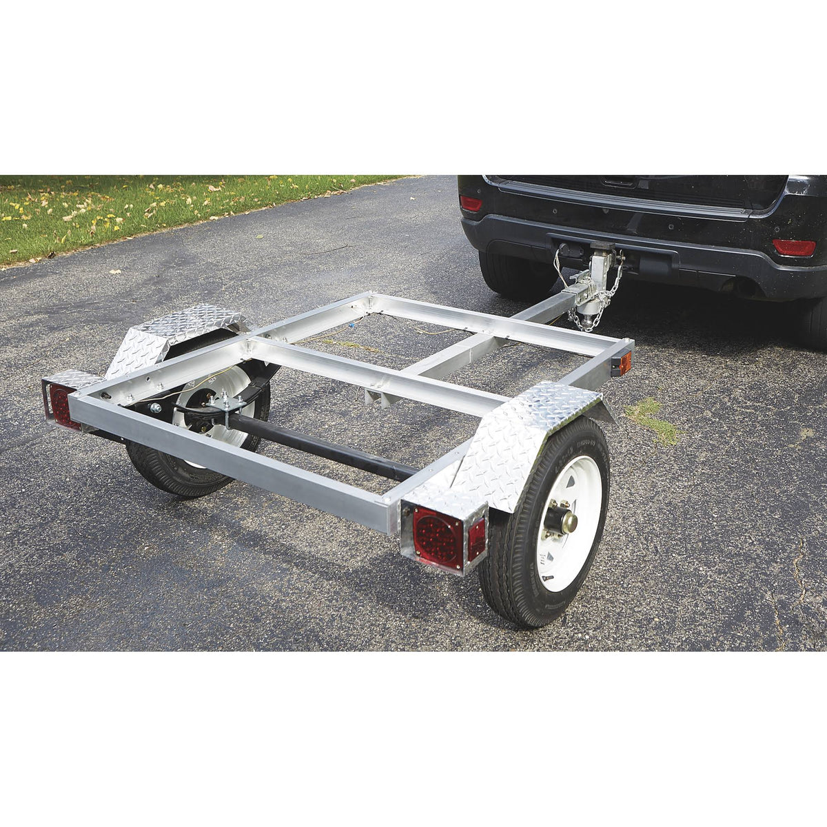 ??Ultra-Tow 40inch x 48Inch Aluminum Utility Trailer Kit - 1060-Lb. Load Capacity 3806S110
