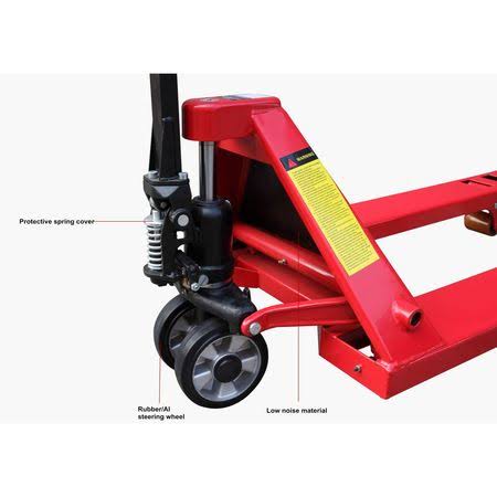 Dayton 32HD10 - Pallet Jack 4400 lb. Quiet Steel Red