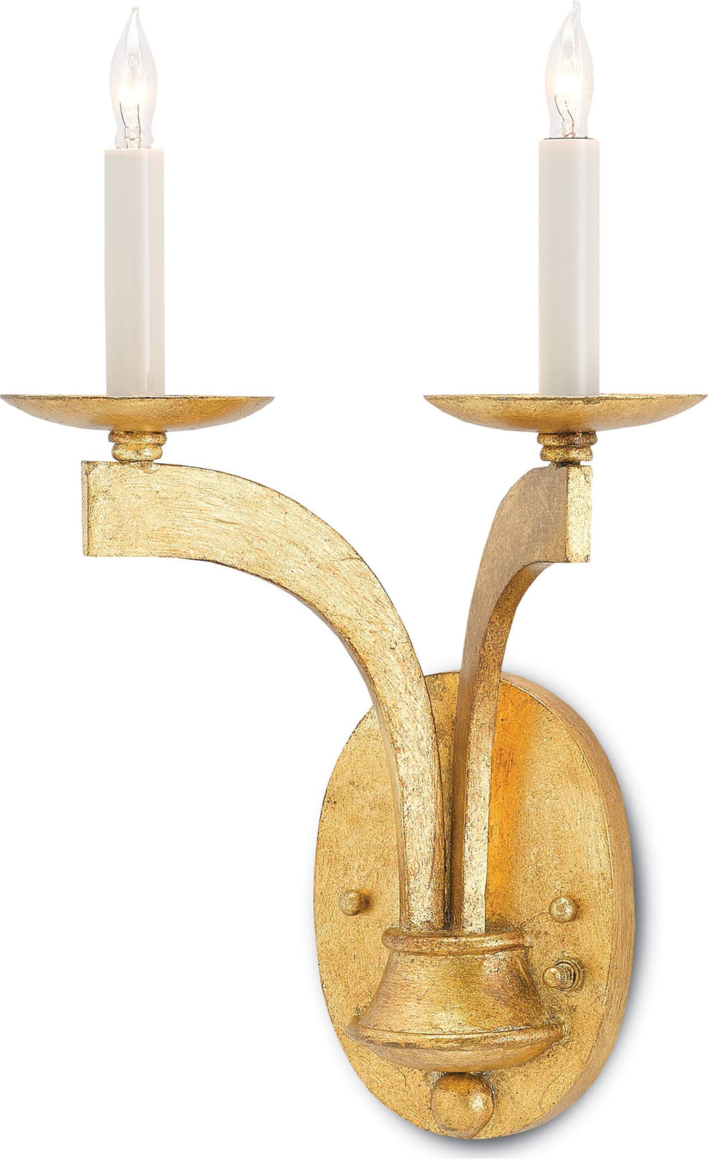 Currey and Company-5000-0029-Venus - 2 Light Wall Sconce Antique Gold