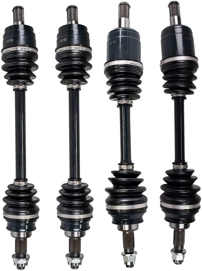 NICHE High Strength Front and Rear Axle Kit for Honda Rincon TRX650 2003-2004 44250-HN8-003 44350