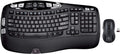 Logitech MK550 Wireless Wave K350 Keyboard and Mouse Combo ?? Includes Keyboard and Mouse, Long Battery Life, Ergonomic Wave Design with Wireless Mouse (with Mouse)