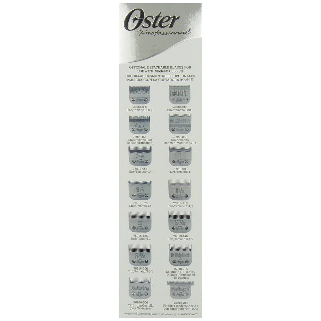 Oster Professional Model 10 Heavy Duty Detachable Blade Clipper