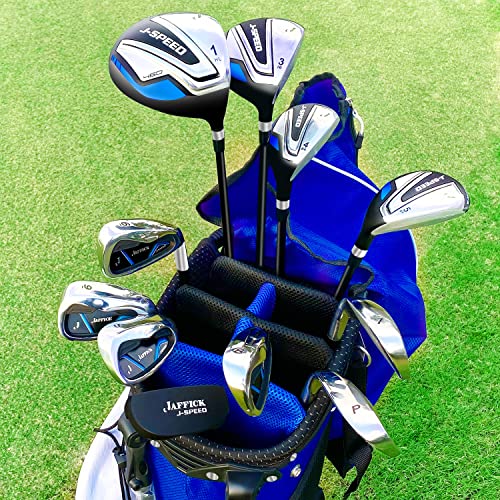 Complete Golf Clubs Sets for Men 12 Piece Includes Golf Driver #3 & 5 Fairway Woods
