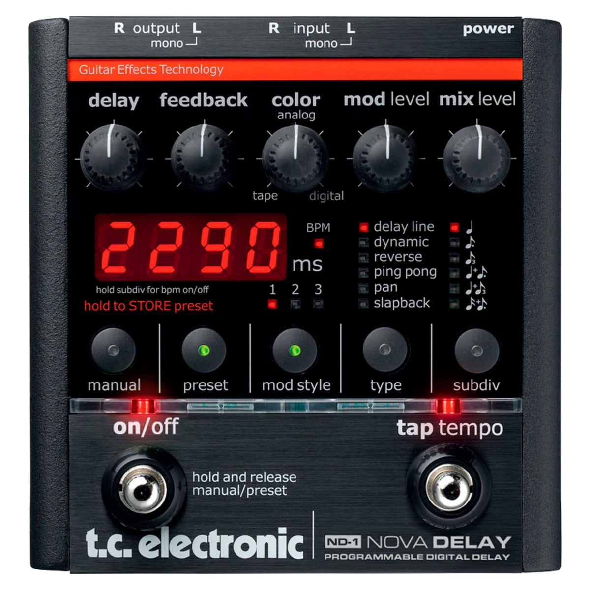 TC Electronic - ND-1 Nova Delay