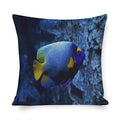 Cushion Pillow Cover Ocean Sea Starfish Zippered Pillow Cover Underwater Sea World Fish Nautical Ocean Throw Pillow Covers 18x18 Pillows for Couch Sofa Patio Furniture Home Decor