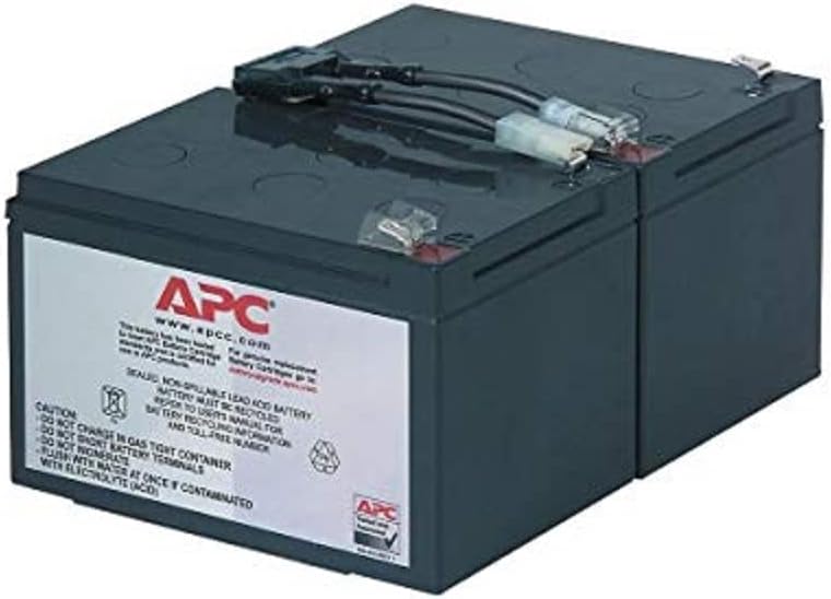 APC UPS Battery Replacement, RBC48, for APC Smart-UPS SMT750, SMT750US, SUA750 and select others