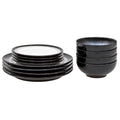 Denby Halo 12 Piece Tableware Set Blue