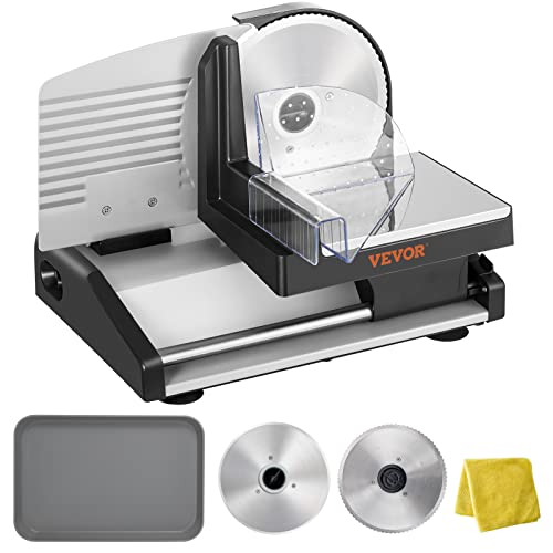 VEVOR Commercial Meat Slicer Semi Auto