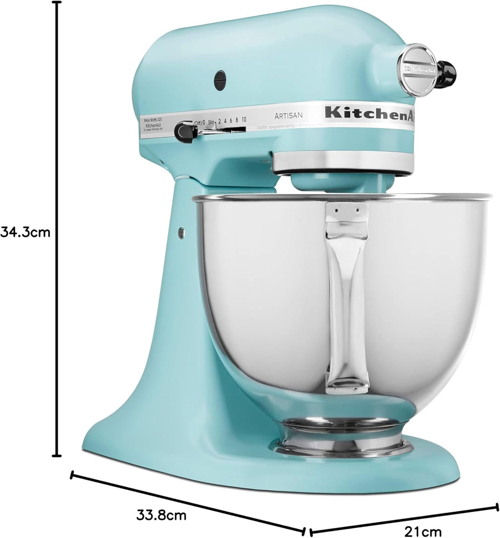 KitchenAid Artisan Series 5 Quart Tilt Head Stand Mixer with Pouring Shield KSM150PS, Cast Iron