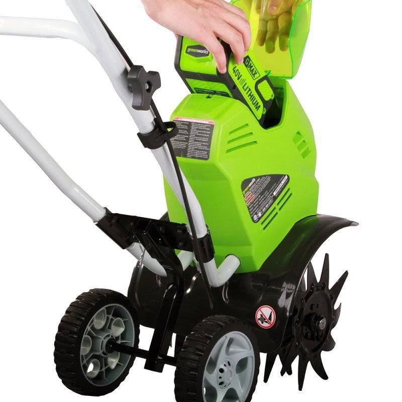 Greenworks G-Max 40V 10 in. Cordless Cultivator, 27062