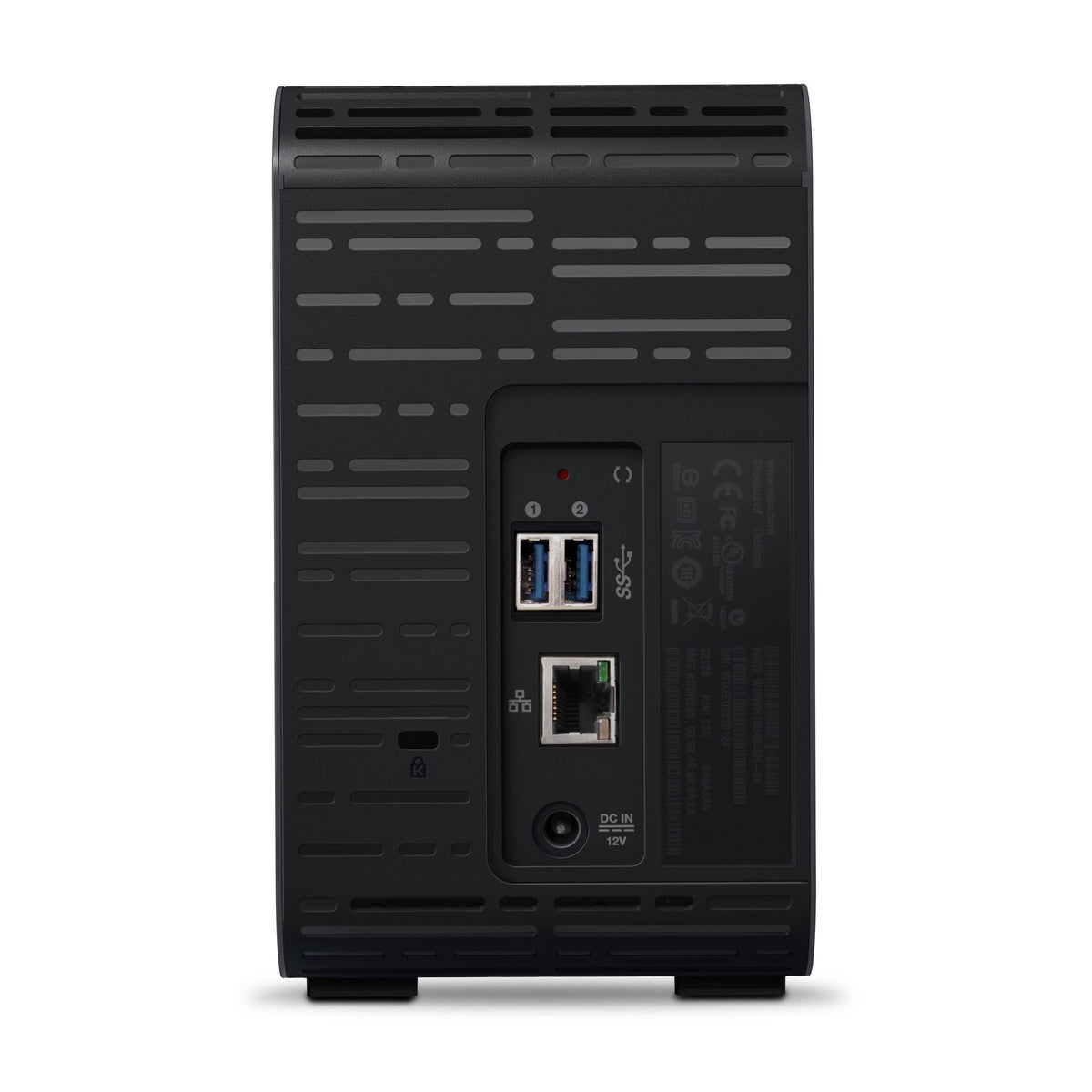 WD My Cloud EX2 Ultra WDBVBZ0000NCH 2-Bay Diskless Personal cloud Storage device