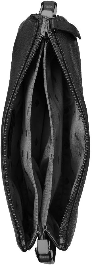 Kate Spade New York Triple Gusset Crossbody, Black