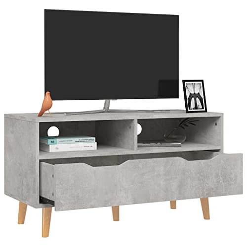 TV Stand, Center Console Storage Cabinet Small Console Table Low Tv Stand Suitable for Office Small Spaces Bedroom Living Room High Gloss White 35.4x15.7x19.1 Engineered Wood