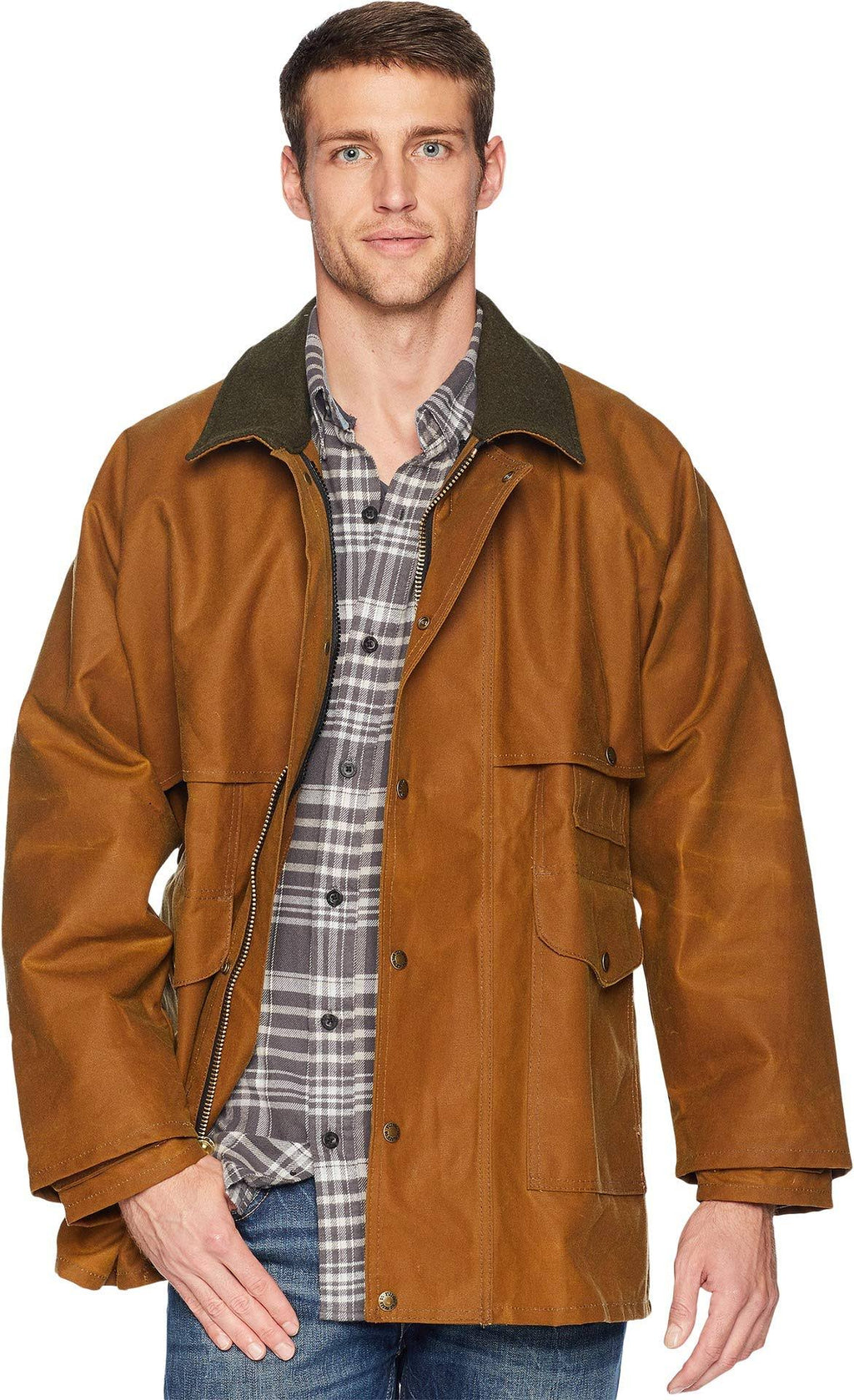 Filson 10001 Tin Cloth Packer Coat - Tan (Small)
