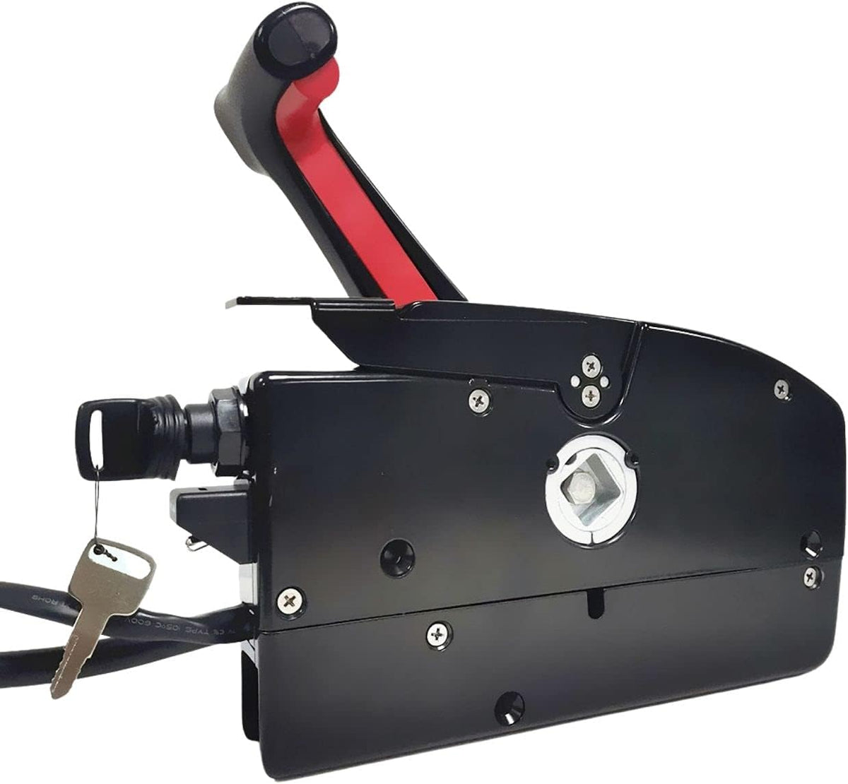 SCITOO 881170A3 Throttle outboard remote control box for Mercury 8Pin Right Side Mout