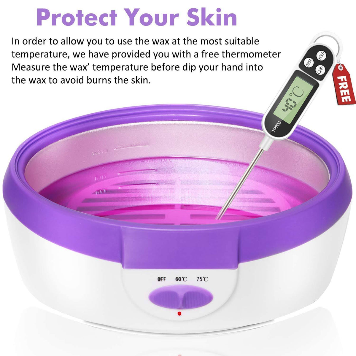 Paraffin Wax Machine for Hand and Feet - Paraffin Wax Bath BTArtbox Paraffin