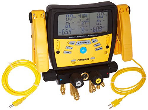 Fieldpiece Wireless 4-Port Digital Manifold Gauge Sman460