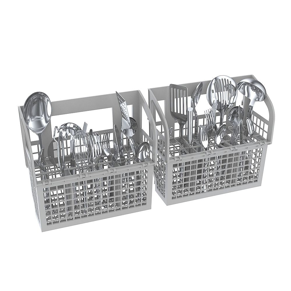 Bosch - 800 Series 24 Top Control Built-In Dishwasher with CrystalDry, Stainless Steel Tub, 3rd Rack, 42 dBa - Stainless steel