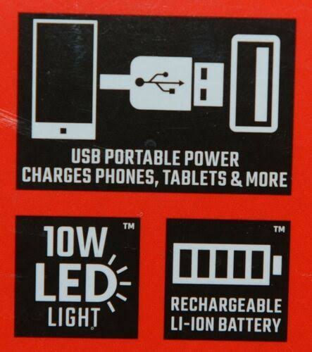 Craftsman 1000-Lumen LED Rechargeable Spotlight Flashlight Cmxlsb10