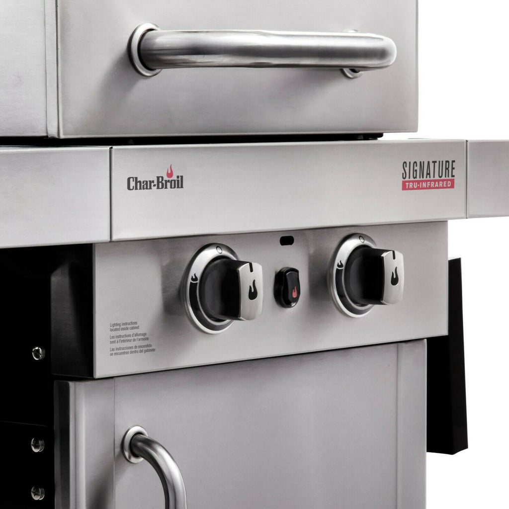 Char-broil Professional Series Gas Grill with 2 Burner - Stainless Steel