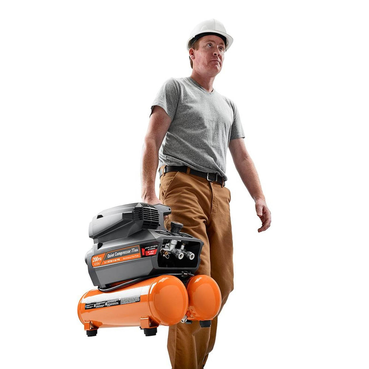 Ridgid 4.5 gal. Portable Electric Quiet Air Compressor