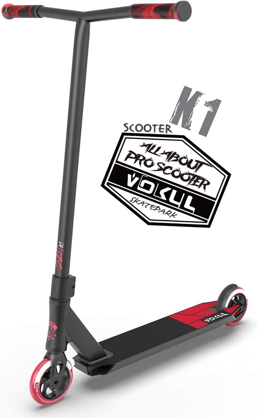 VOKUL K1 Pro Scooters - Stunt Scooter | Trick Scooter - Intermediate and Beginner Freestyle Scooter for Kids 8 Years and UP,Teens and Adults -Quality Kick Pro Scooter for Boys and Girls