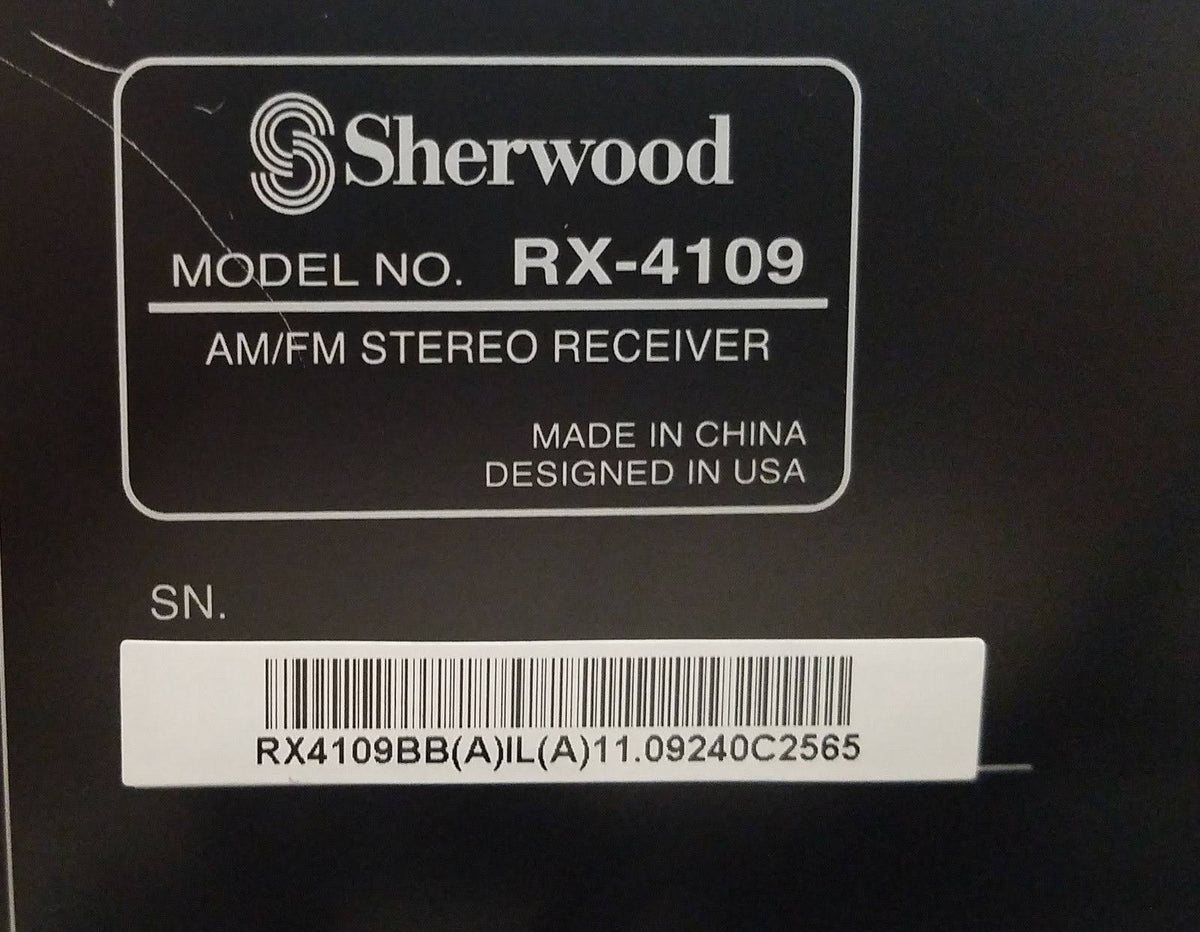 Sherwood Rx-4109 200W Stereo Receiver - Black