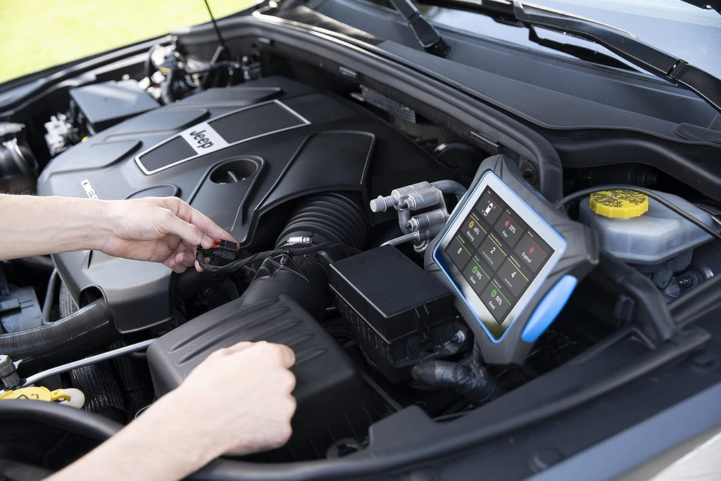 Innova 7111 OBD2 Tablet - BiDirectional Scan Tool & Professional OBD2 Code Reader - ABS Scan/Bleeding, TPMS, SRS, Enhanced Data Stream, and Reset Functions Car Diagnostic Tool - All Systems Scanner