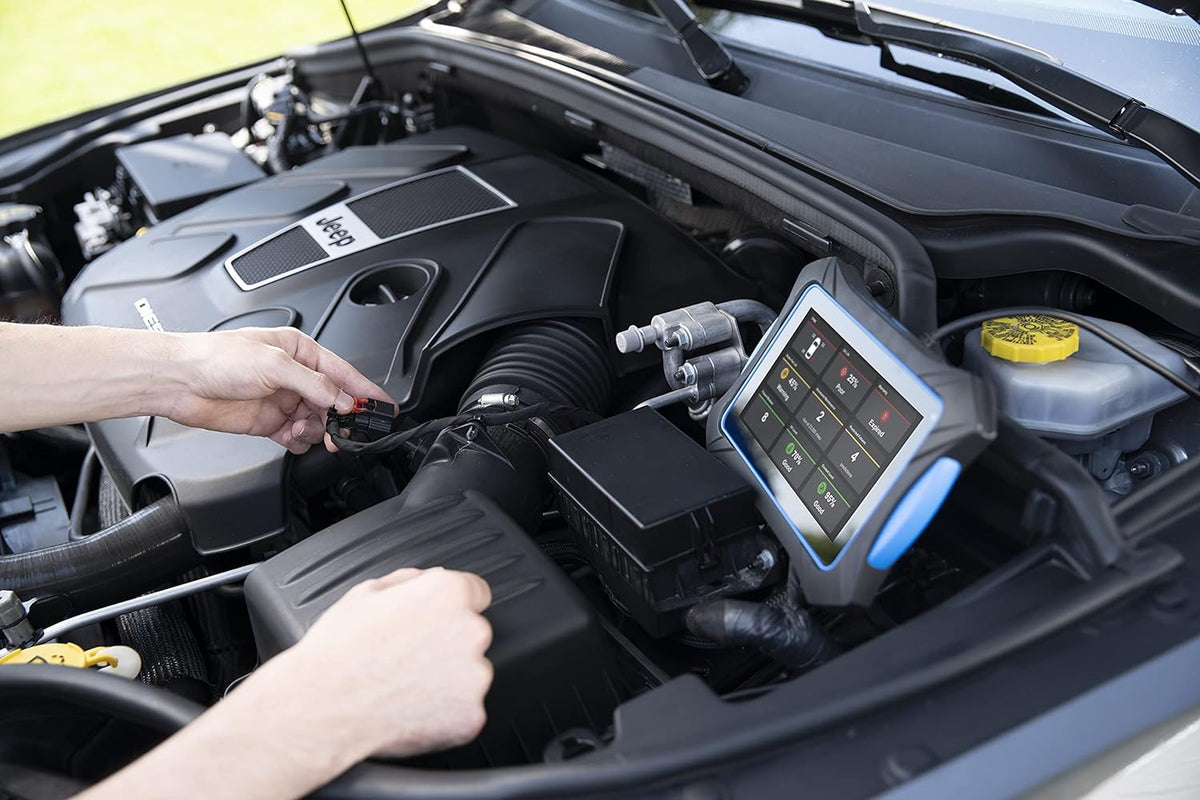 Innova 7111 OBD2 Tablet - BiDirectional Scan Tool & Professional OBD2 Code Reader - ABS Scan/Bleeding, TPMS, SRS, Enhanced Data Stream, and Reset Functions Car Diagnostic Tool - All Systems Scanner