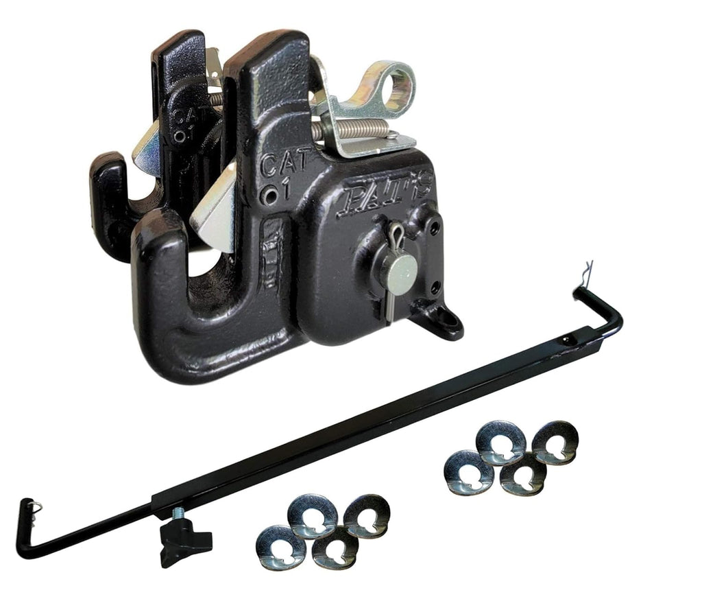 Pat's Easy Change with Stabilizer Bar - Best Quick Hitch System On The Market ?C Flexible, Durable and Affordable (RED CAT #1)