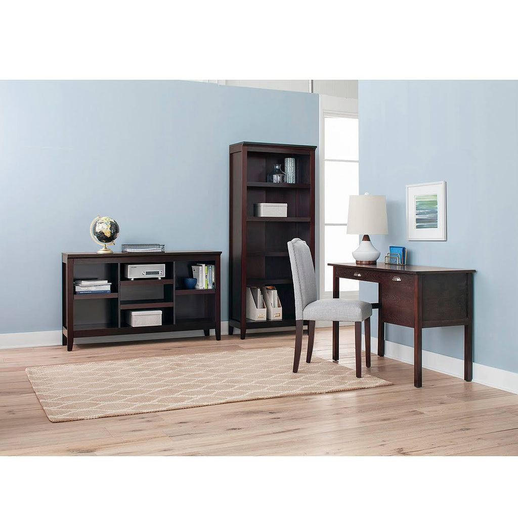 Threshold 32x22 Carson Horizontal Bookcase with Adjustable Shelves, Espresso