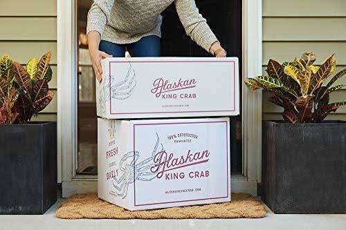 Alaskan King Crab: Giant Red King Crab Legs (3 lbs) - Overnight Shipping Monday-Thursday