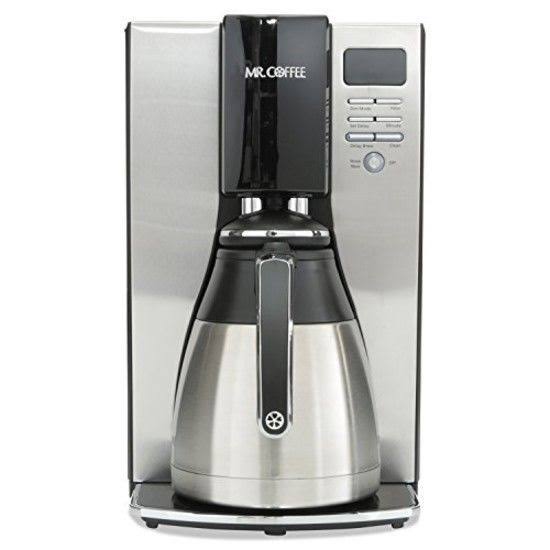 Mr. Coffee Optimal Brew 10-Cup Thermal Coffeemaker System, Bvmc-pstx91-rb
