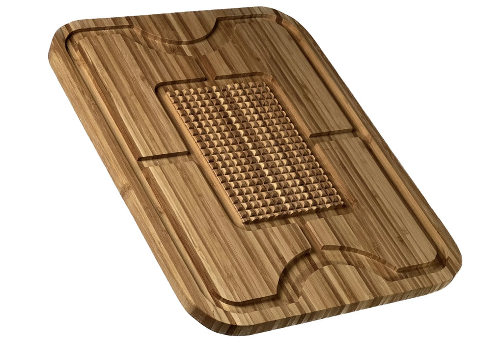 Organic Extra Large Bamboo Cutting Board - Extra Large Wood Cutting Board - Bamboo Carving Board for Meat Cheese and Vegetables ?C Reversible Large Wooden Cutting Boards for Kitchen ?C Reversible Cuttin