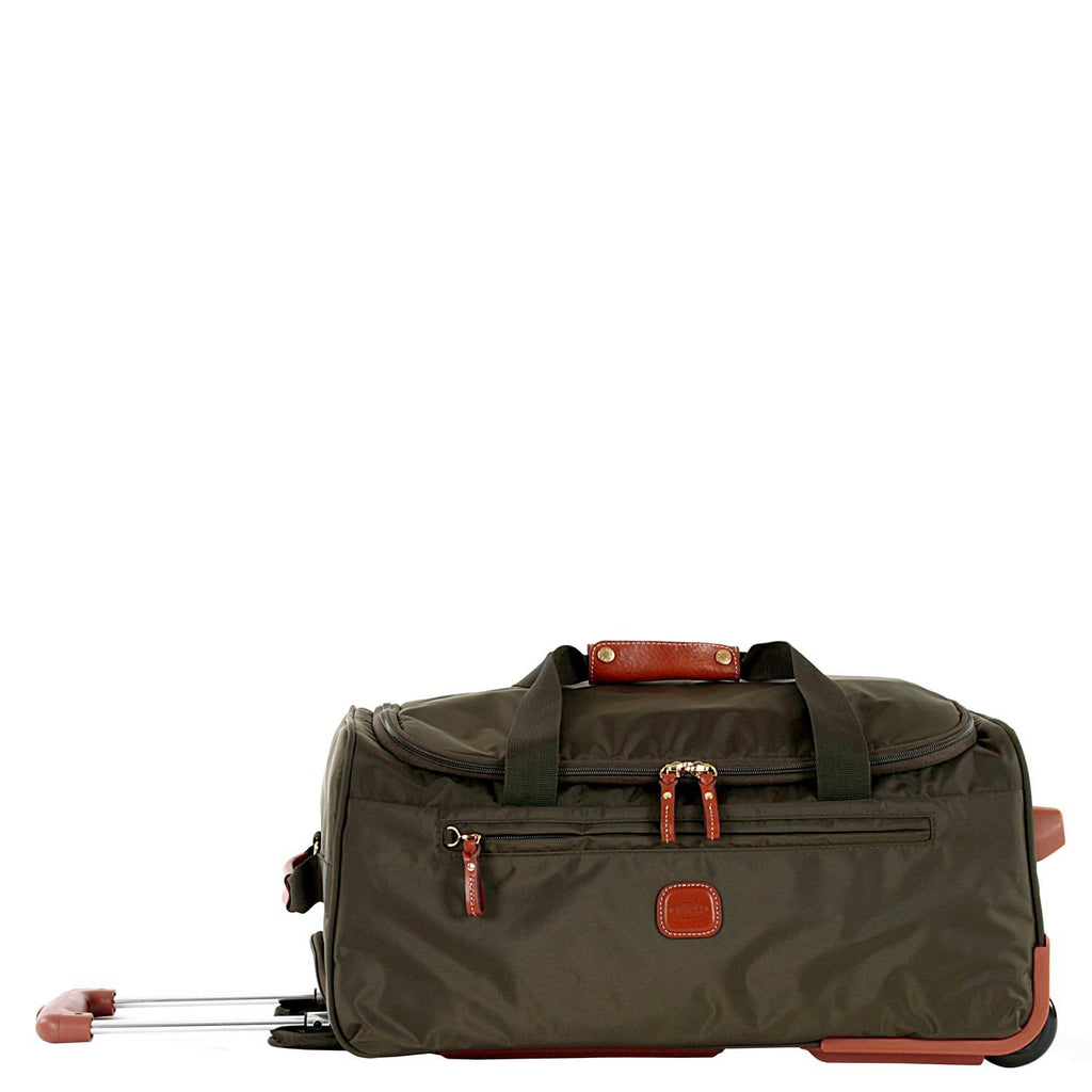 Bric&s x Bag 21x22 Carry on Rolling Duffle Bag Violet