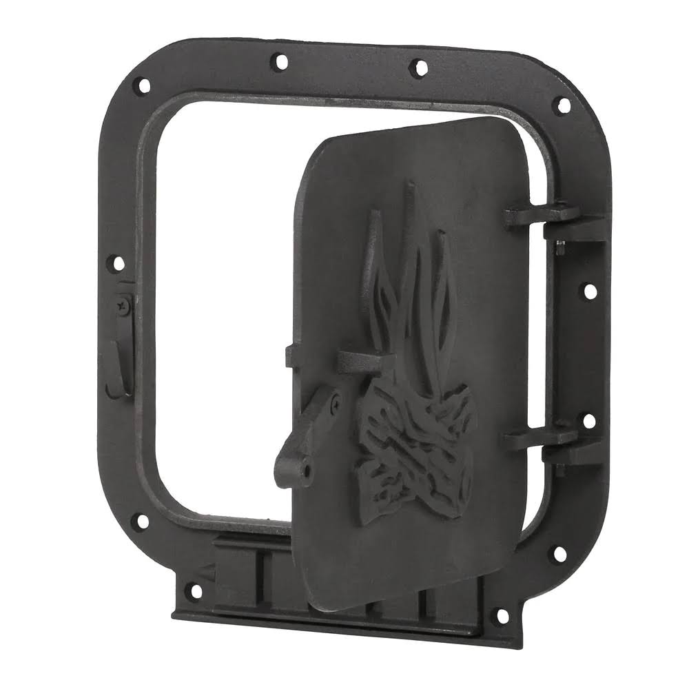 US Stove Bsk1000 Cast Iron Barrel Stove Kit