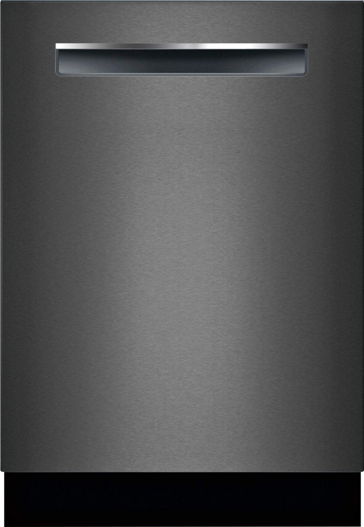 Bosch - 800 Series 24 Top Control Built-In Dishwasher with CrystalDry, Stainless Steel Tub, 3rd Rack, 42 dBa - Black stainless steel