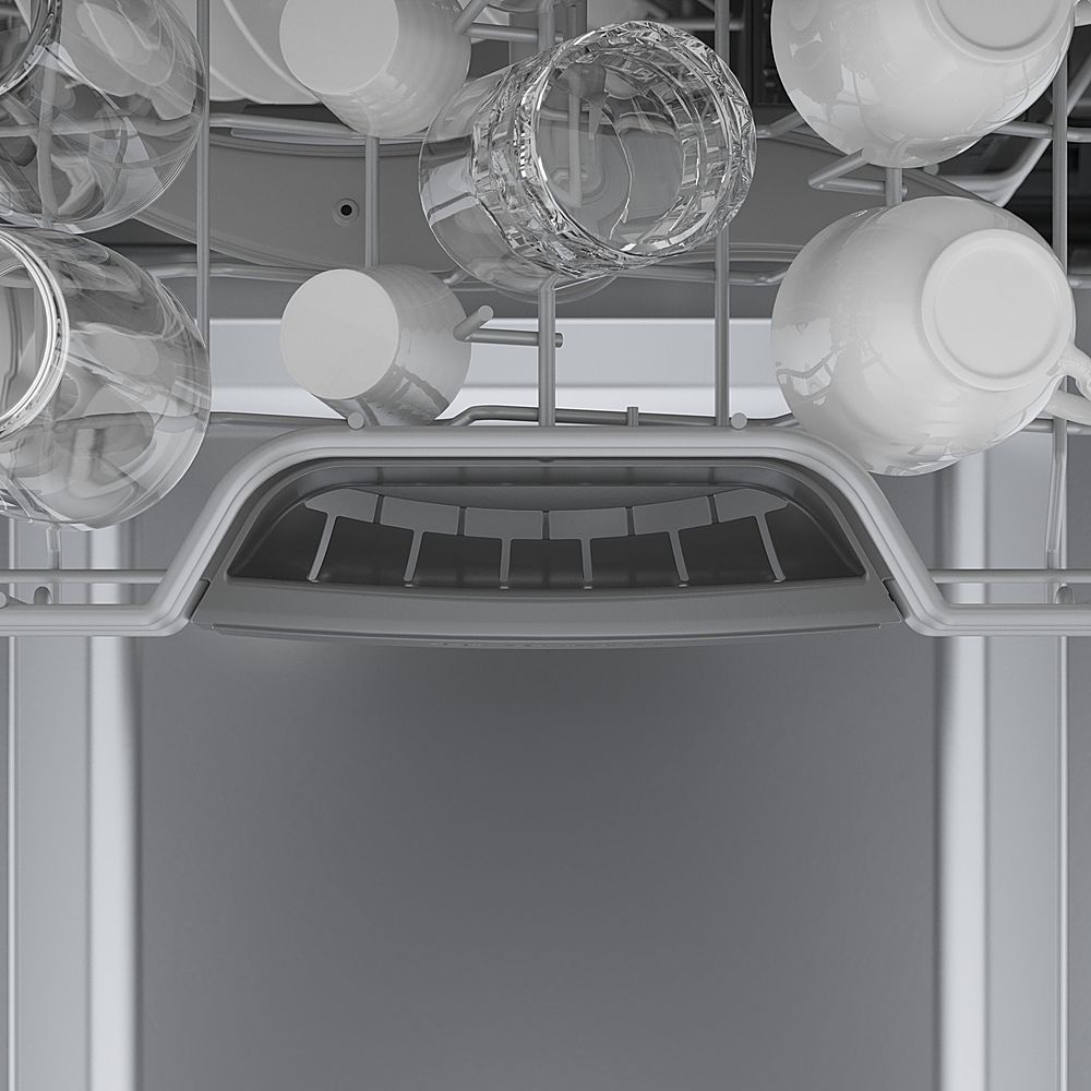 Bosch - 800 Series 18 Top Control Smart Built-In Dishwasher with 3rd Rack and 44 dBA - Silver