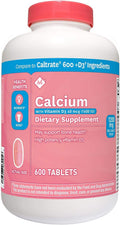 Member's Mark Calcium 600 + D3 Dietary Supplement - 600 ct.