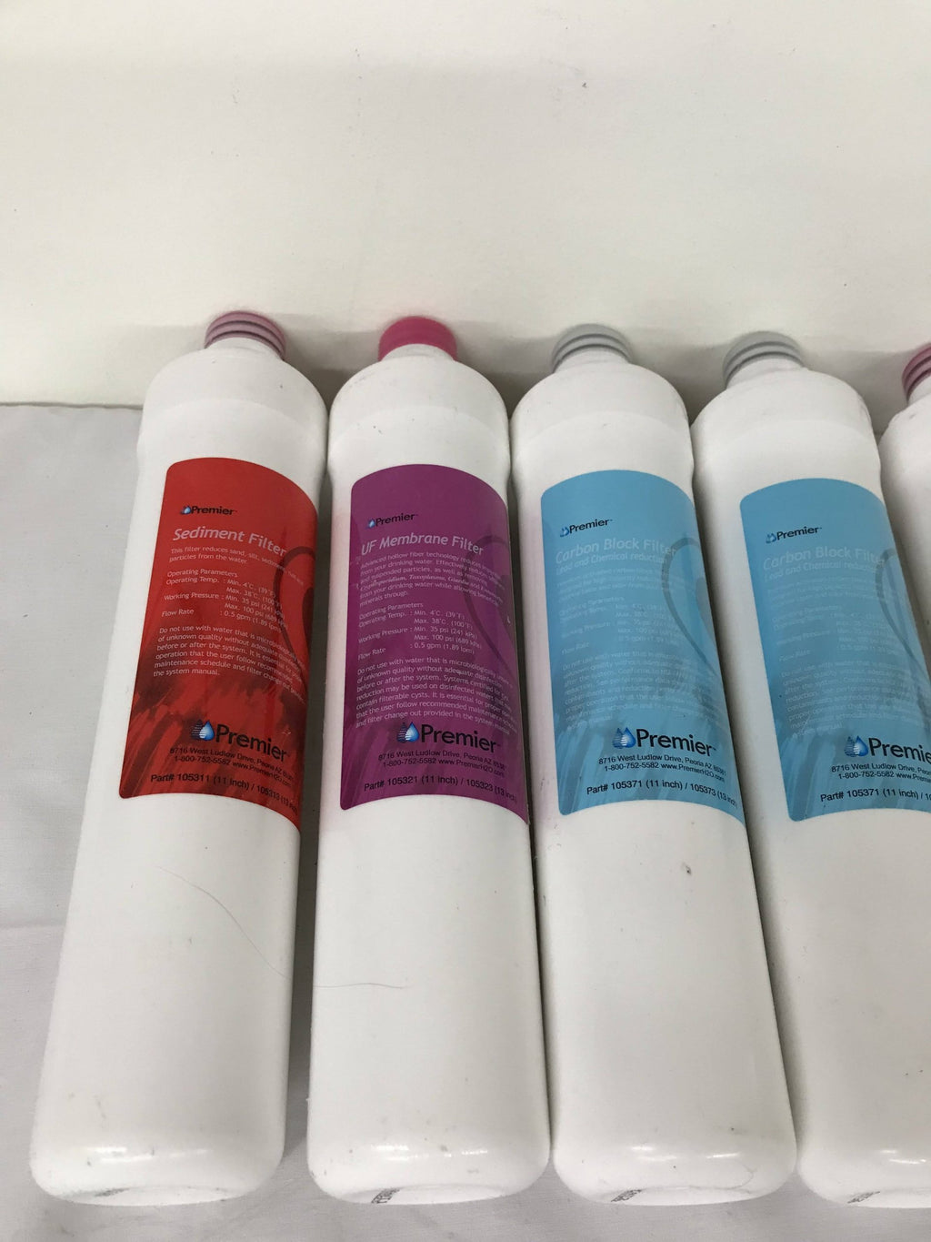 Watts Premier 560039 UF-3 Ultra Filtration 5-Filter Annual Pack