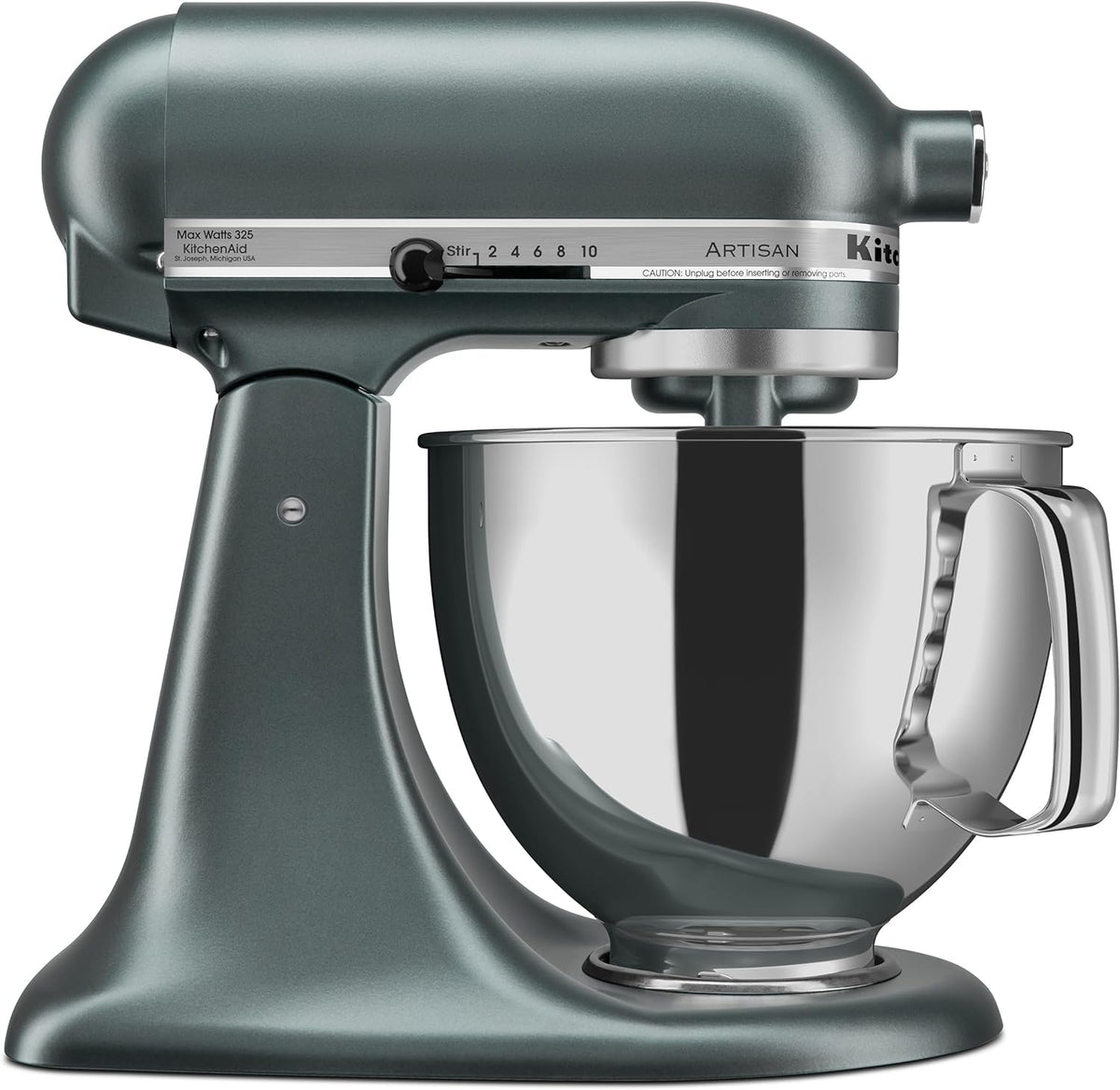 KitchenAid Artisan Series 5 Quart Tilt Head Stand Mixer with Pouring Shield KSM150PS, Cast Iron