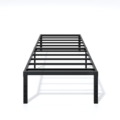 Metal Bed Frame Full Size - 14 Inch Heavy-Duty Full Platform Bed Frame No Box Spring Needed, Easy Assembly, Noise-Free, Sturdy Mattress Foundation, Underbed Storage Space