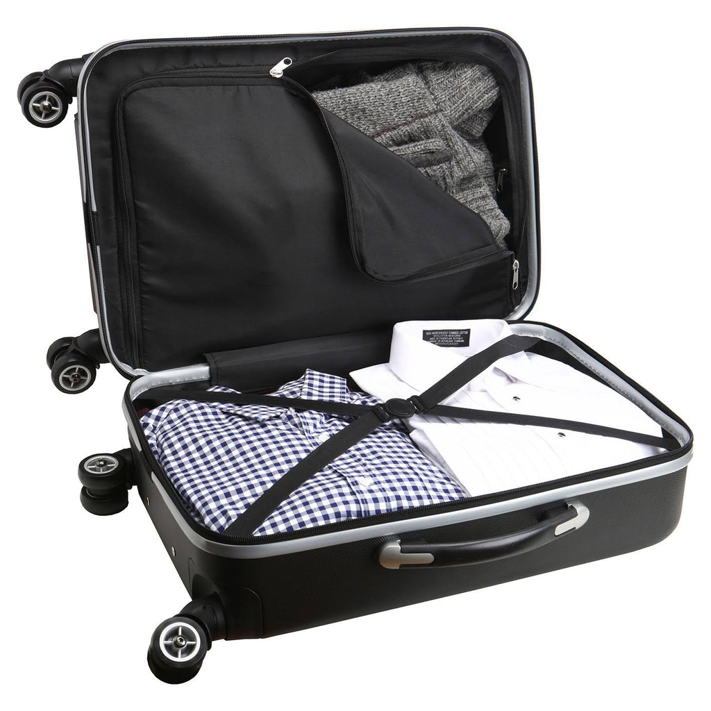 New York Rangers NHL Black 20 inch Carry on Hardcase Spinner