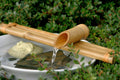 Bamboo Accents Water Fountain & Pump Kit ?C 18 inch, 3 Arm Style Split-Resistant All Natural Bamboo ?C DIY Indoor/Outdoor Zen Garden - Fits 15-30 inch Bowl (not Included)