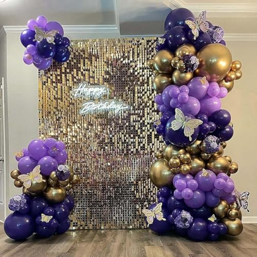 165Pcs Christmas Balloon Arch Garland Kit with Xmas Red White Green Gold Latex Balloons Gift Box Candy Cane Star Foil Balloons Arch Kit for Christmas New Year Party Birthday Party Decorations