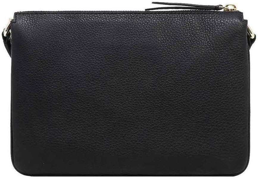 Kate Spade New York Triple Gusset Crossbody, Black