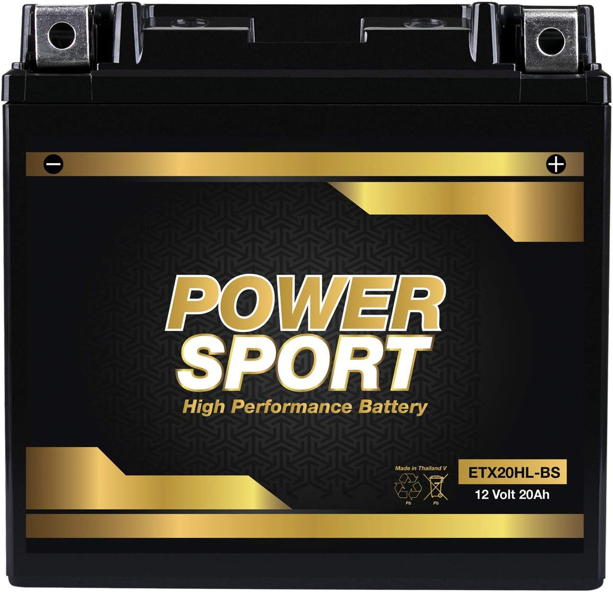 Parts YTX20L-BS Battery for Yamaha YFM660F Grizzly 660 4x4 2002-2008