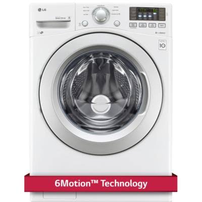 LG WM3270CW 4.5 Cu. ft. White Front Load Washer